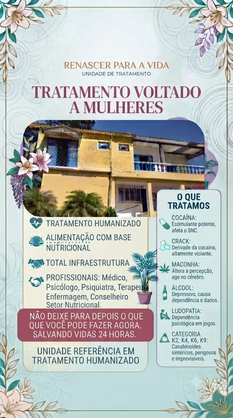 Tratamento especializado para mulheres